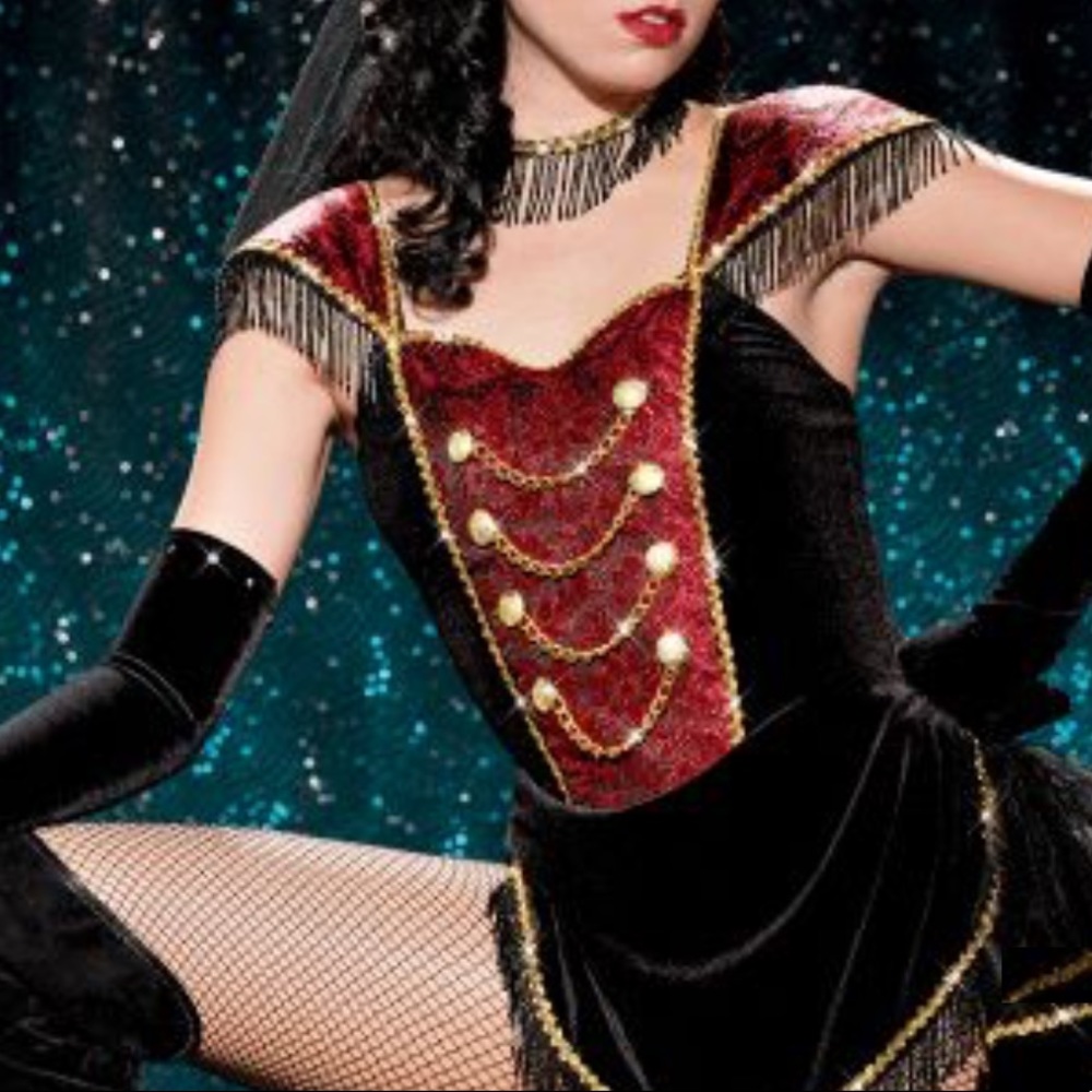 Art Stone Military costume black velour so…